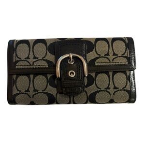 Coach folding wallet